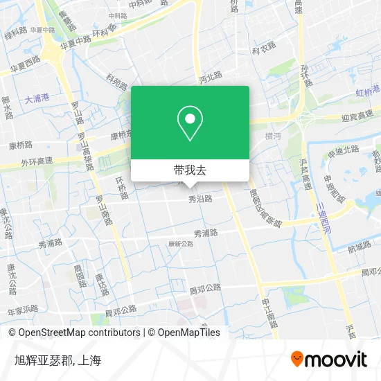 旭辉亚瑟郡地图