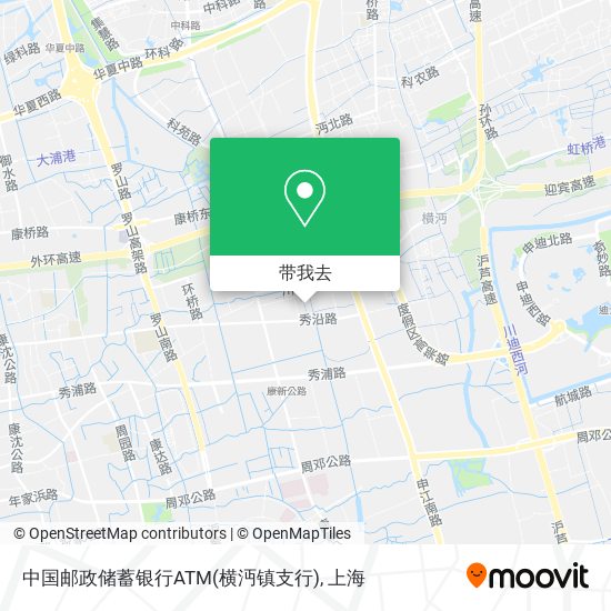 中国邮政储蓄银行ATM(横沔镇支行)地图