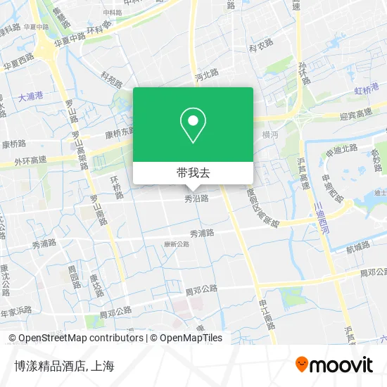 博漾精品酒店地图