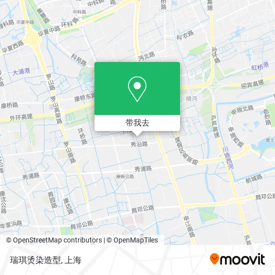 瑞琪烫染造型地图