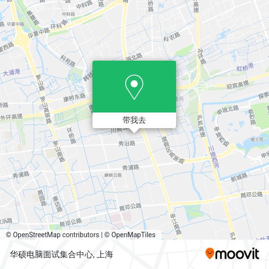 华硕电脑面试集合中心地图