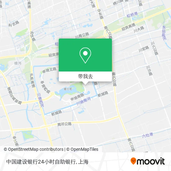 中国建设银行24小时自助银行地图