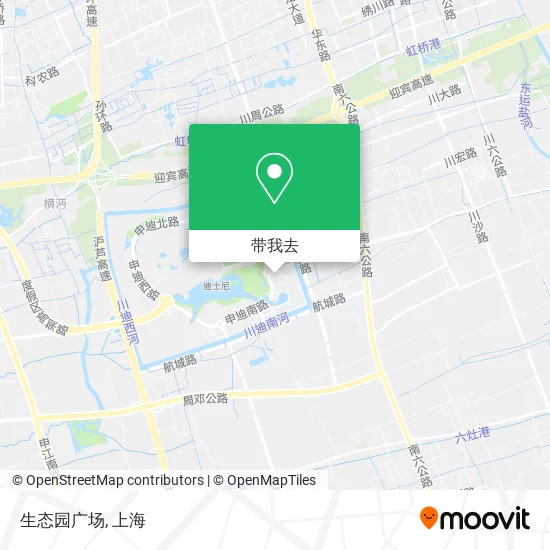 生态园广场地图
