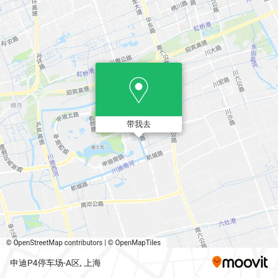 申迪P4停车场-A区地图