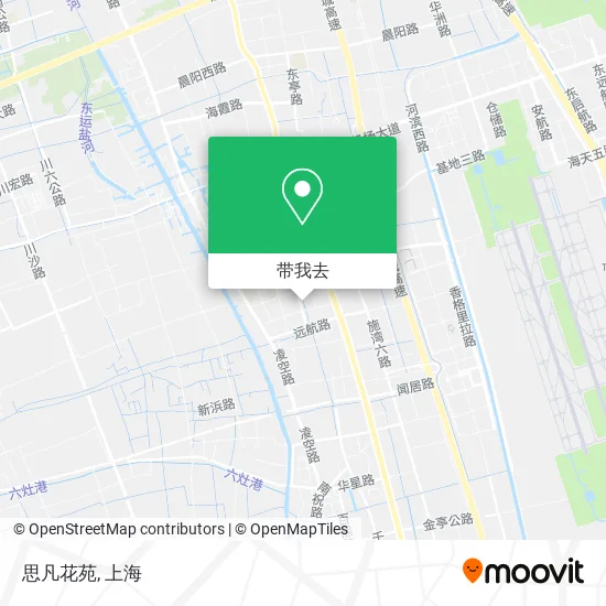 思凡花苑地图
