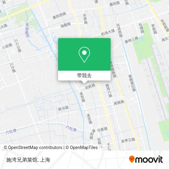 施湾兄弟菜馆地图