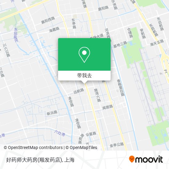 好药师大药房(顺发药店)地图