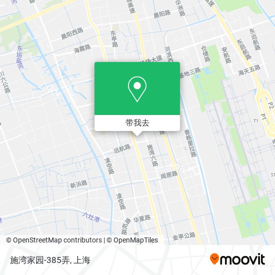 施湾家园-385弄地图