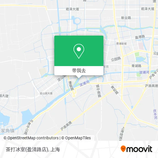 茶打冰室(盈清路店)地图