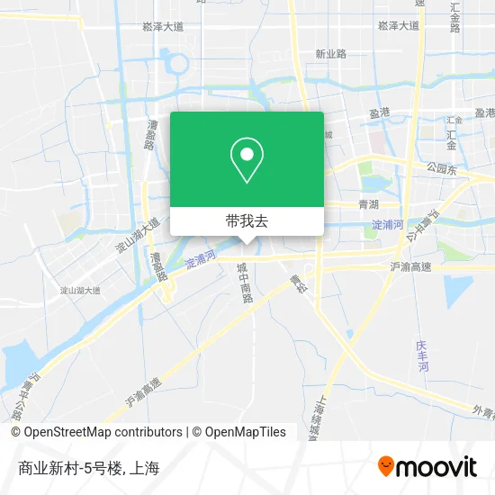 商业新村-5号楼地图