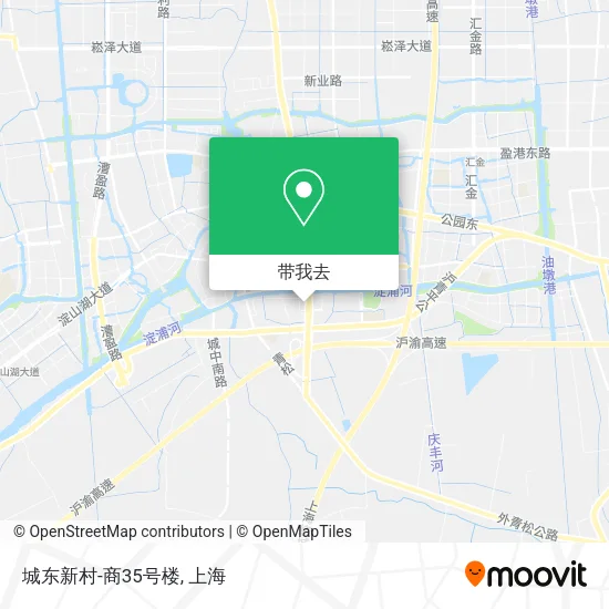 城东新村-商35号楼地图