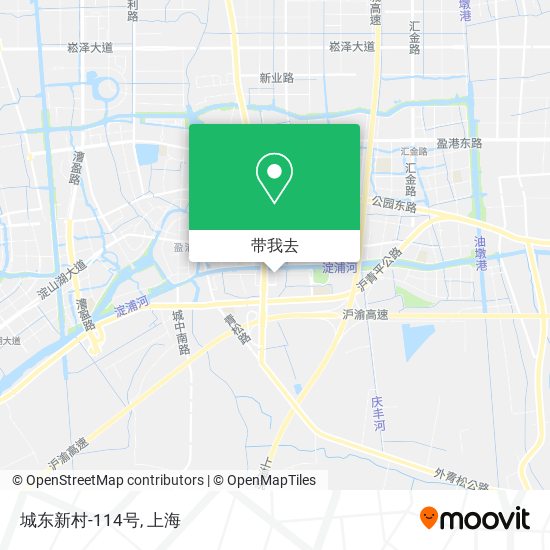 城东新村-114号地图
