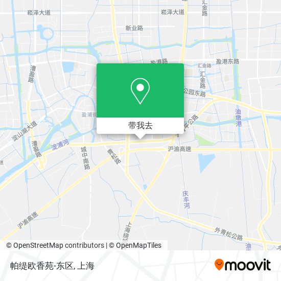 帕缇欧香苑-东区地图