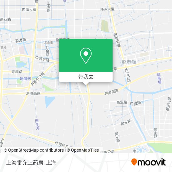 上海雷允上药房地图