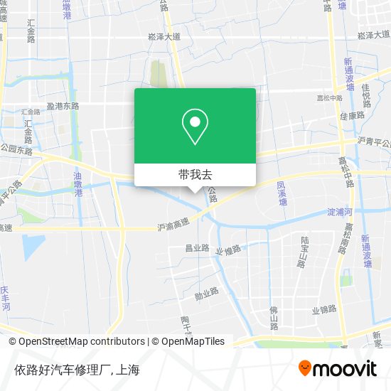 依路好汽车修理厂地图