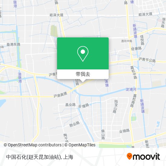 中国石化(赵天昆加油站)地图