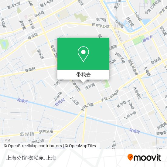 上海公馆-御泓苑地图