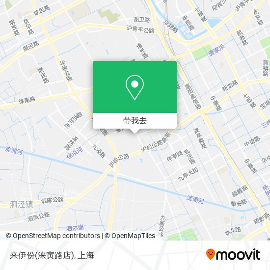 来伊份(涞寅路店)地图