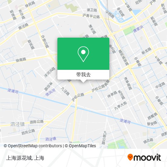 上海源花城地图