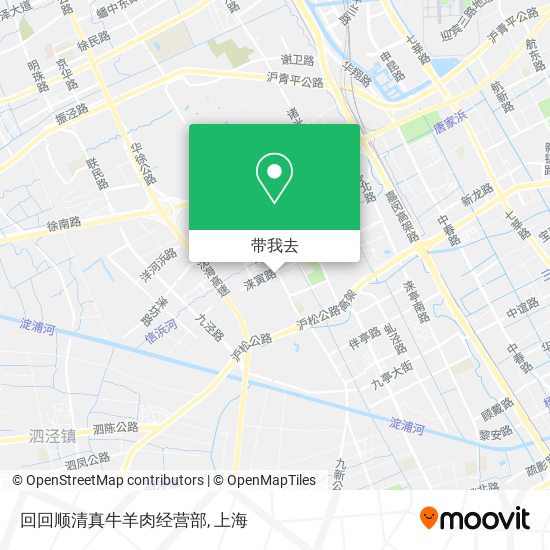 回回顺清真牛羊肉经营部地图