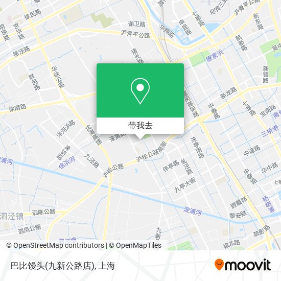 巴比馒头(九新公路店)地图