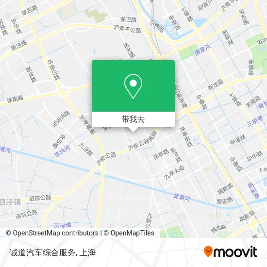 诚道汽车综合服务地图
