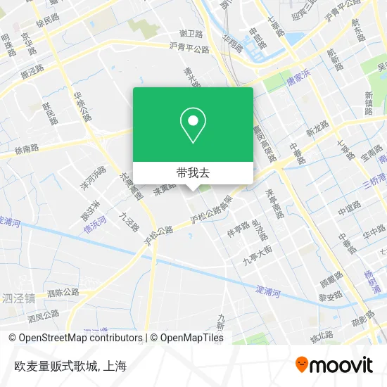 欧麦量贩式歌城地图