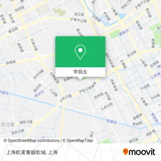 上海欧麦量贩歌城地图