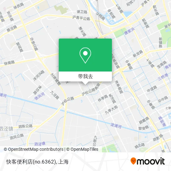 快客便利店(no.6362)地图