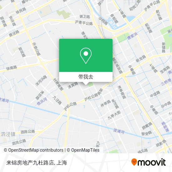 来锦房地产九杜路店地图