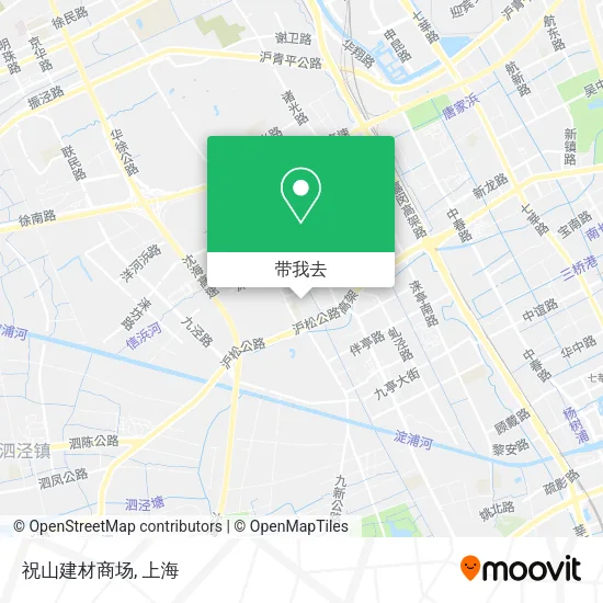 祝山建材商场地图