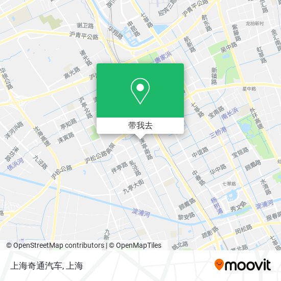 上海奇通汽车地图