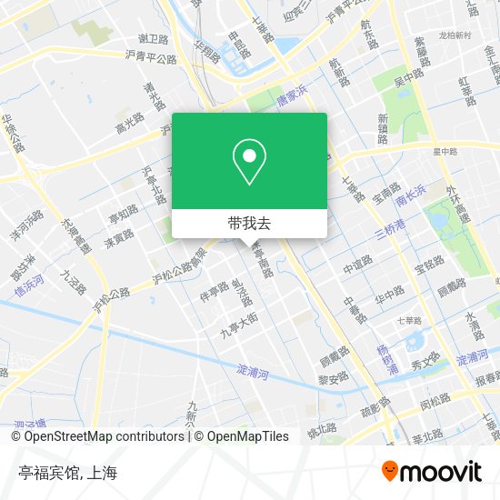 亭福宾馆地图