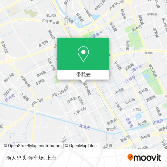 渔人码头-停车场地图