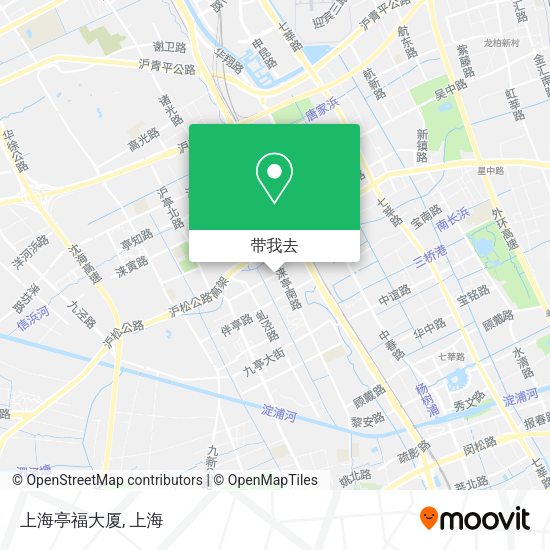 上海亭福大厦地图