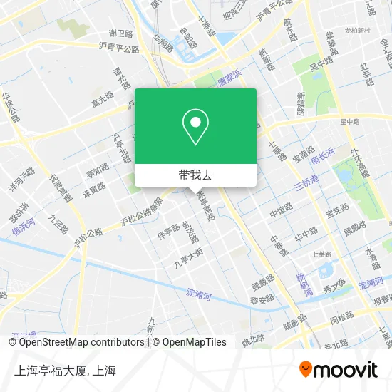 上海亭福大厦地图