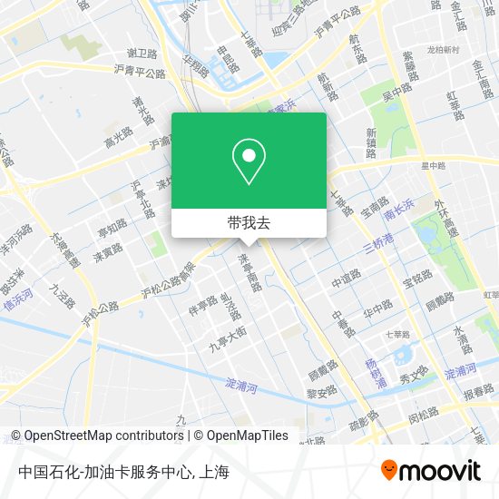 中国石化-加油卡服务中心地图