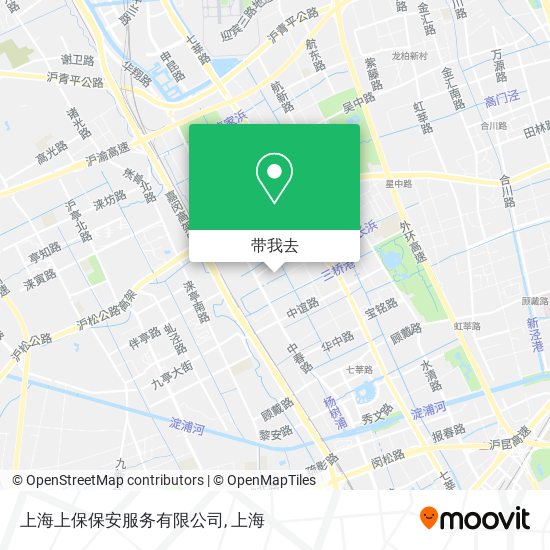 上海上保保安服务有限公司地图