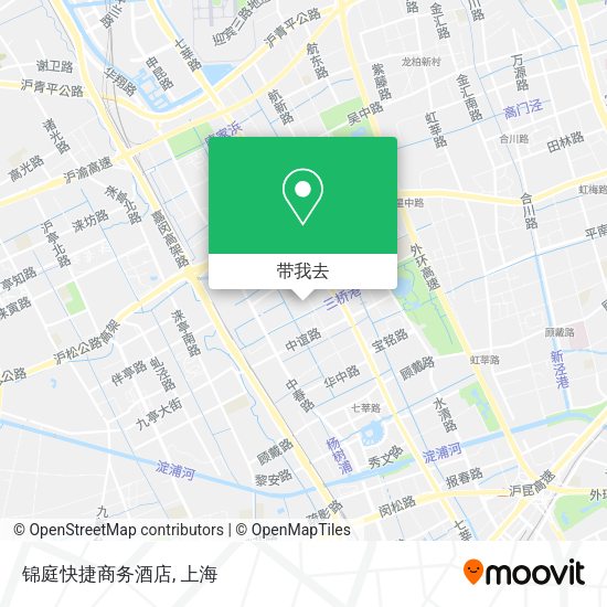 锦庭快捷商务酒店地图