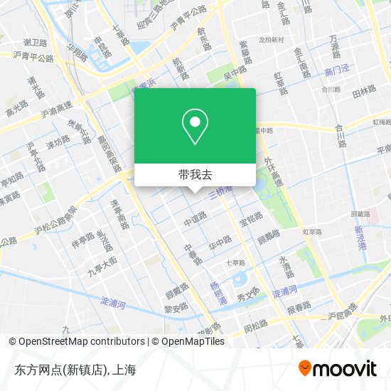东方网点(新镇店)地图