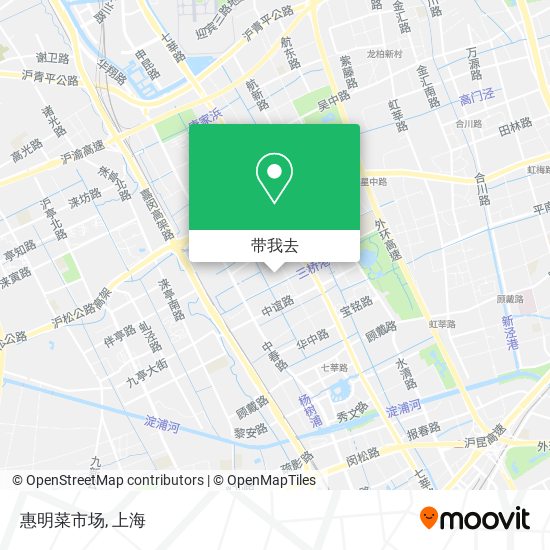 惠明菜市场地图