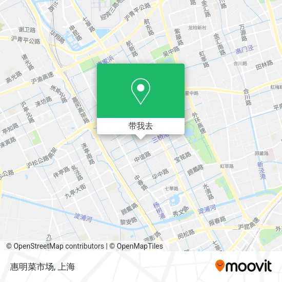 惠明菜市场地图