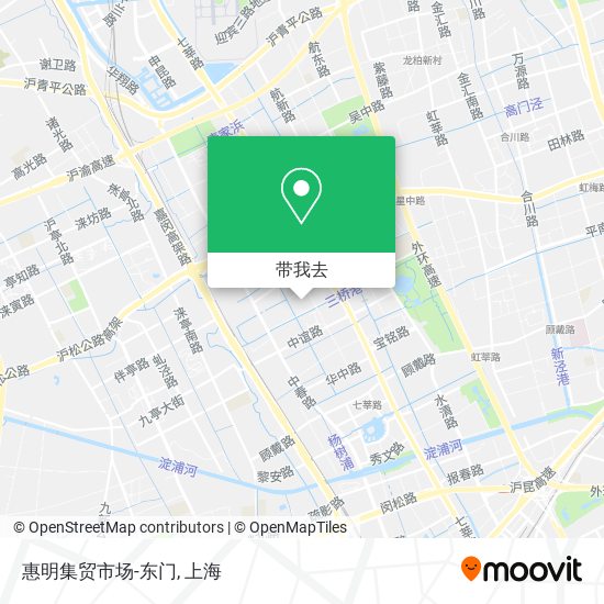 惠明集贸市场-东门地图