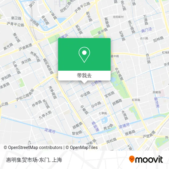 惠明集贸市场-东门地图