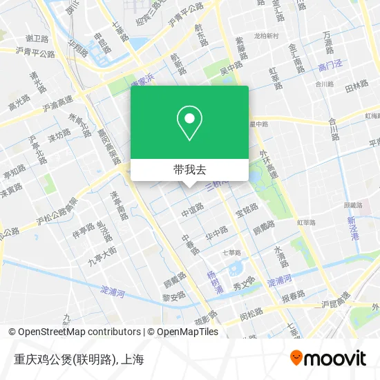 重庆鸡公煲(联明路)地图