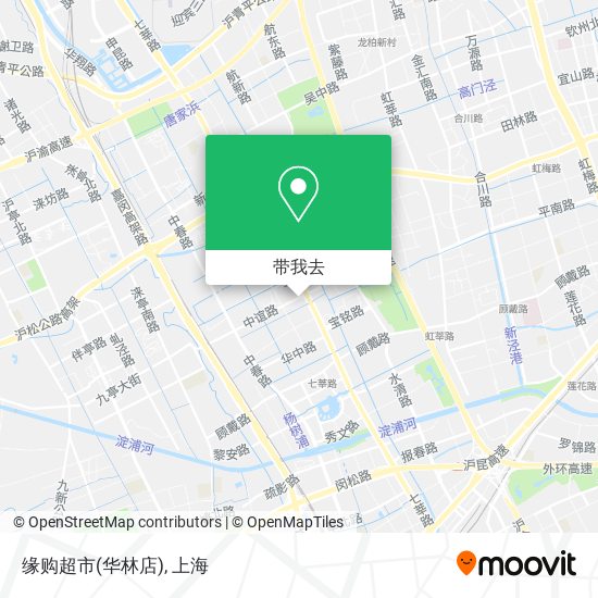 缘购超市(华林店)地图