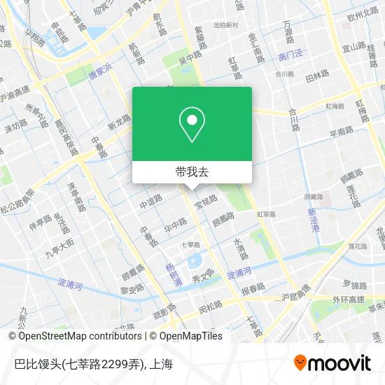 巴比馒头(七莘路2299弄)地图