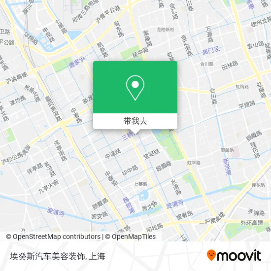埃癸斯汽车美容装饰地图