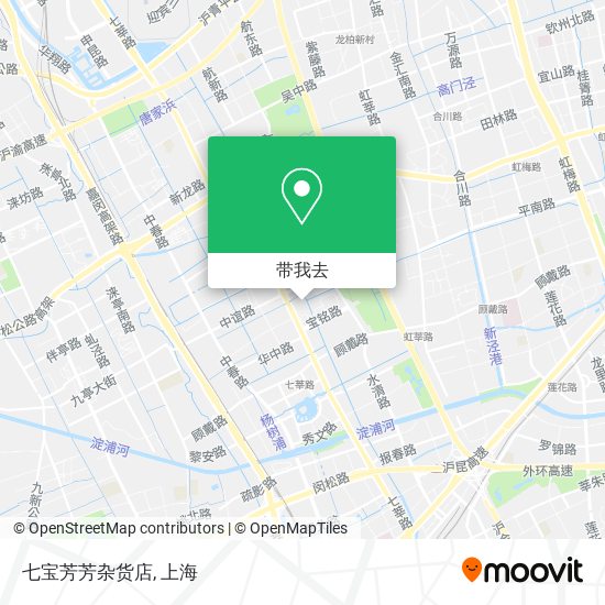 七宝芳芳杂货店地图