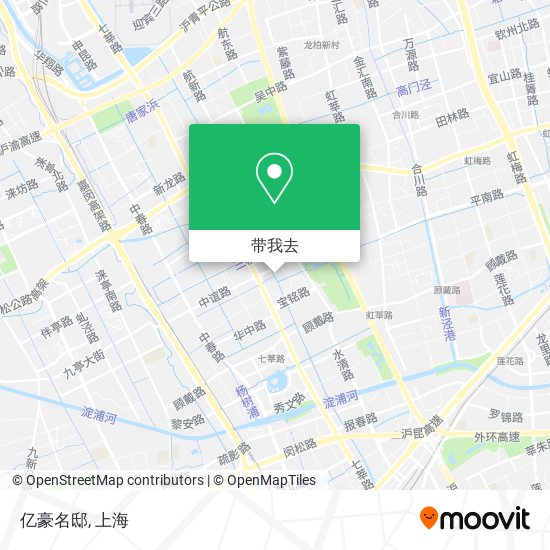亿豪名邸地图